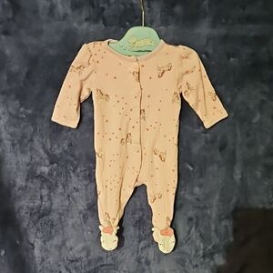 Child of Mine Pink Unicorn Footed One Piece